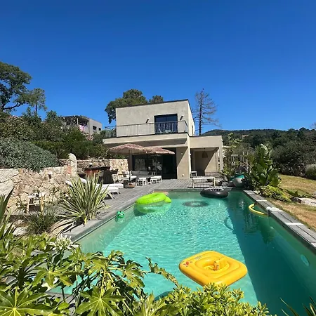 Villa Moderne - 4 Parentales - Vue Sur Le Maquis - Piscine - Boulodrome - Jardin - Porto Vecchio