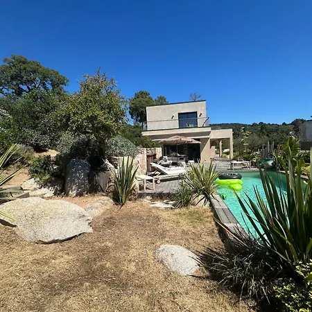 Moderne - 4 Parentales - Vue Sur Le Maquis - Piscine - Boulodrome - Jardin - Porto Vecchio ليسي