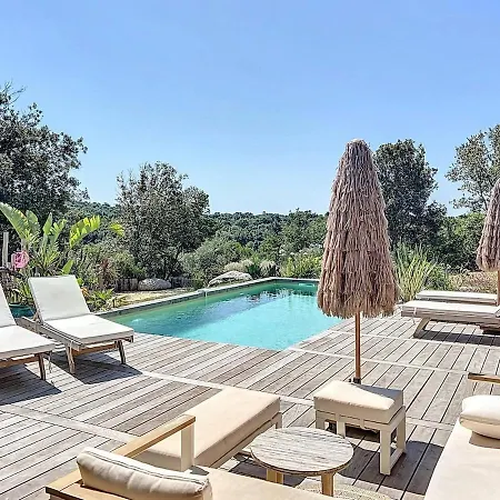 فيلة Moderne - 4 Parentales - Vue Sur Le Maquis - Piscine - Boulodrome - Jardin - Porto Vecchio